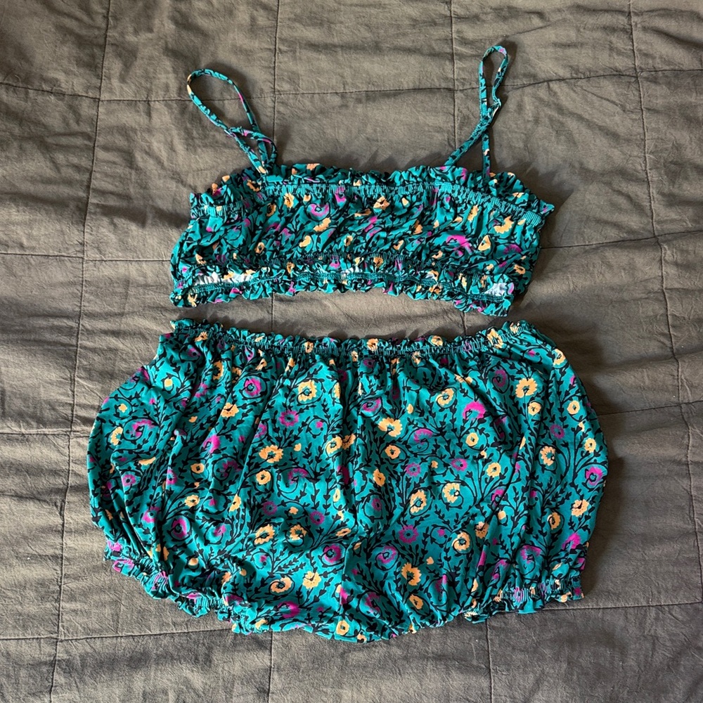 Anthropologie Ruffle Two-Piece Set - Picture 3 of 3